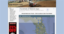 Desktop Screenshot of floridamotocrosstracks.com